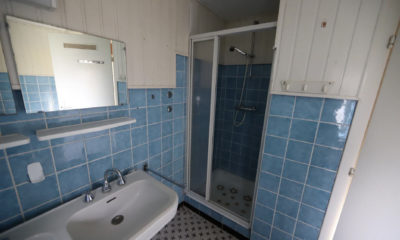 Badezimmer mit Dusche (Einfamilienhaus, Norden)